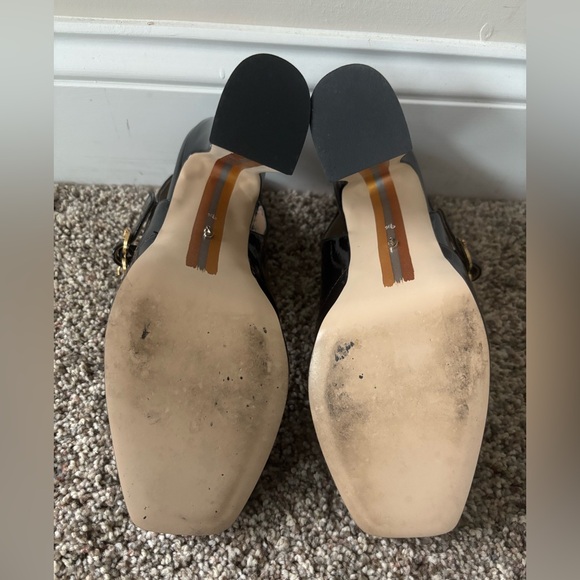 New Sam Edelman Women's Jildie Slingback Patten Leather Mary Jane Heel Size 9.5 - Picture 5 of 11